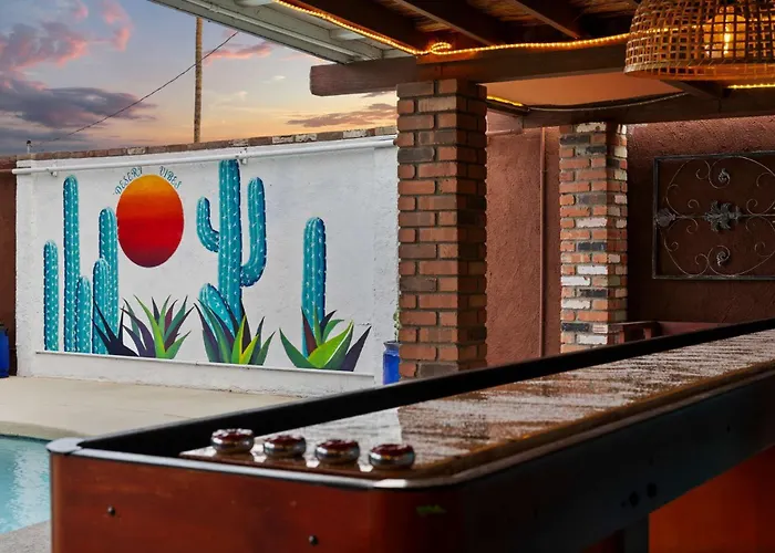 Holiday home Desert Oasis - Epic Backyard Pool Bocce Firepit *
